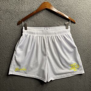 Inaka Power Womens Shorts Large Double Lined Mesh Pockets Logo